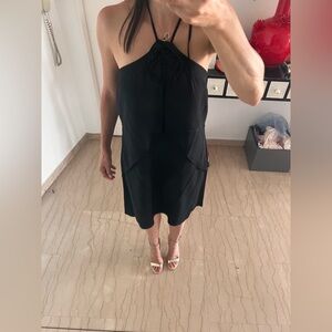 Elegant Carla G Black Sleeveless Top